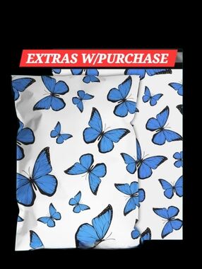 15ct. 14.5x19 Polymailers Bonus: Random Thank You Cards And Stickers